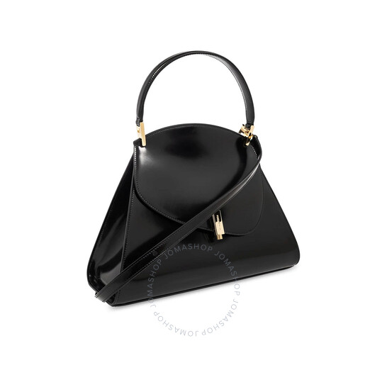 Ferragamo Prisma M Geometric Handbag 216279 770263