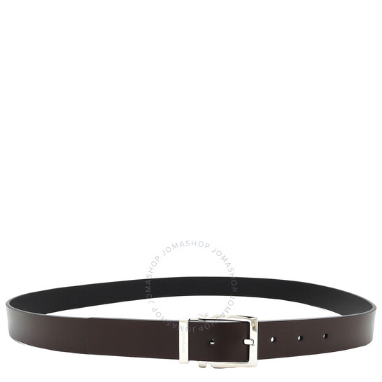 Ferragamo Reversible Leather Gancini Belt, Size 105 cm