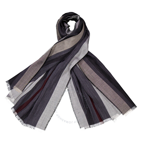 スカーフ Ferragamo Scarves Grey Ferragamo Gancini scarf - Grey - Women | 717647 | thebs.com