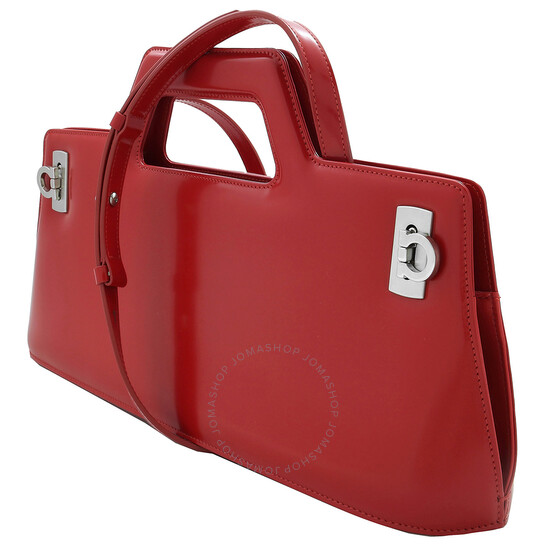 [Salvatore Ferragamo] WANDA トップハンドル Ferragamo Wanda East-West Top Handle Bag 213484 760351
