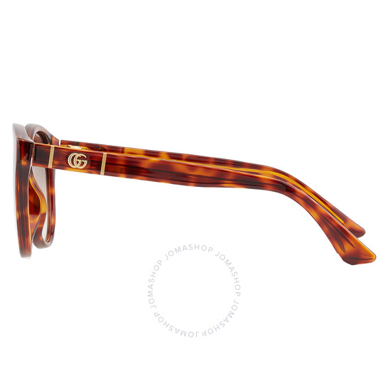 Gucci Brown Round Ladies Sunglasses GG0631S 002 56