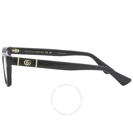 GUCCI オプティカルフレーム GG0634O-006 フレームのみ ブラック Gucci GG0634O Eyeglasses | FramesDirect.com