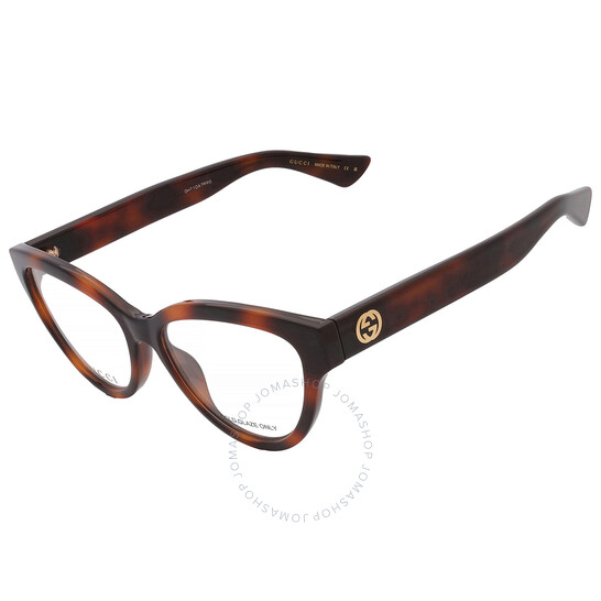 GUCCI キャットアイフレムメカネ GG1581O 002 Gucci Demo Cat Eye Ladies Eyeglasses GG1581O 002 55