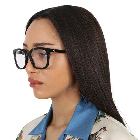 メガネ Gucci Eyeglass Frame GG1319O 001 Classic Square Gucci GG1319O 001 Glasses - US
