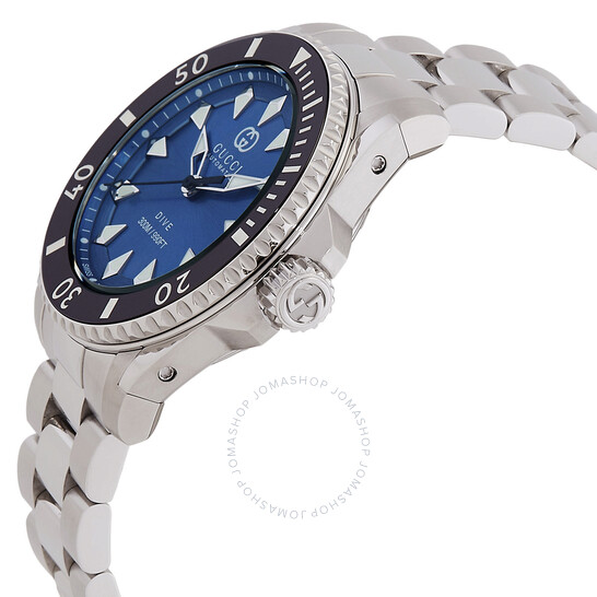 Gucci Dive Automatic Blue Dial Men's Watch YA136362