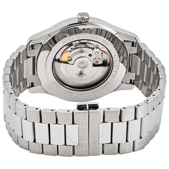 Gucci G-Timeless Automatic Black Onyx Stone Dial Men's Watch
