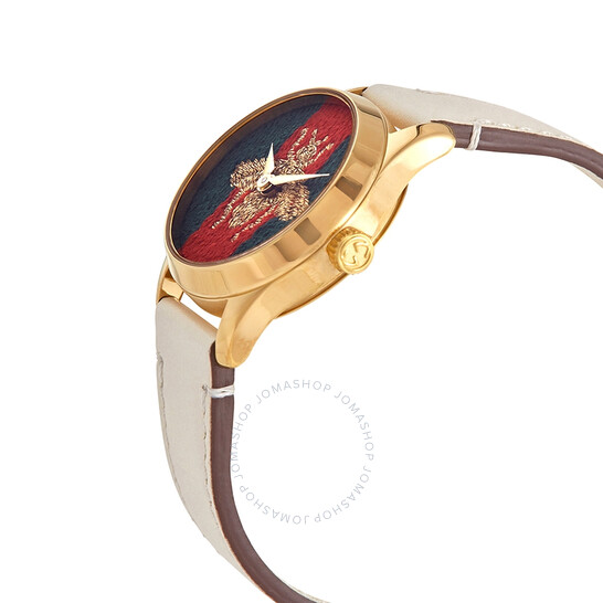 Gucci G-Timeless Quartz Green and Blue Dial Ladies Watch