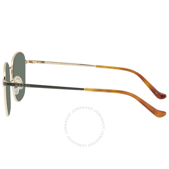Gucci Green Square Men's Sunglasses GG0575SK-004 56 GG0575SK
