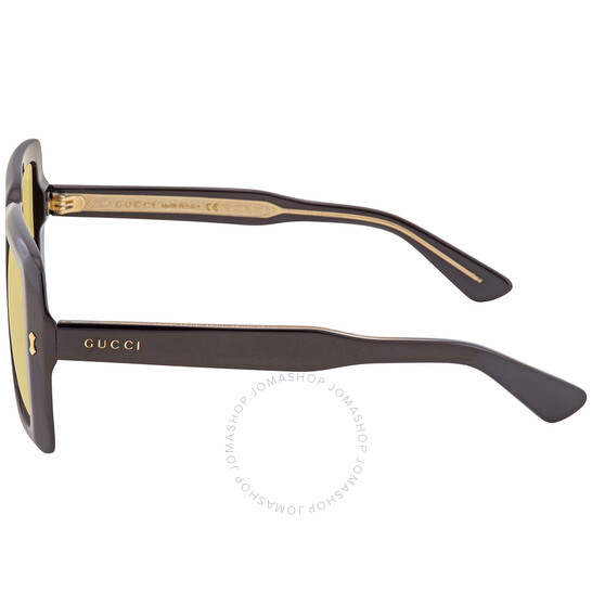 Gucci Green Square Unisex Sunglasses GG0366S 003 53