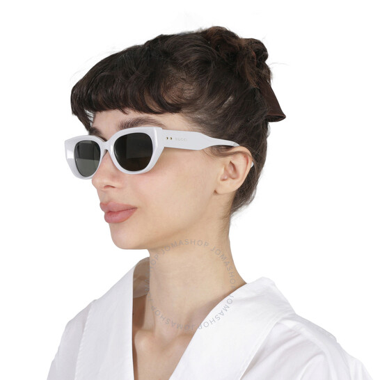GUCCI サングラス GG1532SA-003 GRAY/GRAY ユニセックス Gucci Grey Cat Eye Ladies Sunglasses GG1532SA 003 54