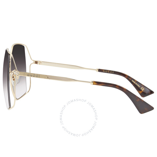 サングラス GUCCI Gucci - GG1784S - 001 grey grey grey Gucci Grey Square Men's Sunglasses GG1671S 001 51