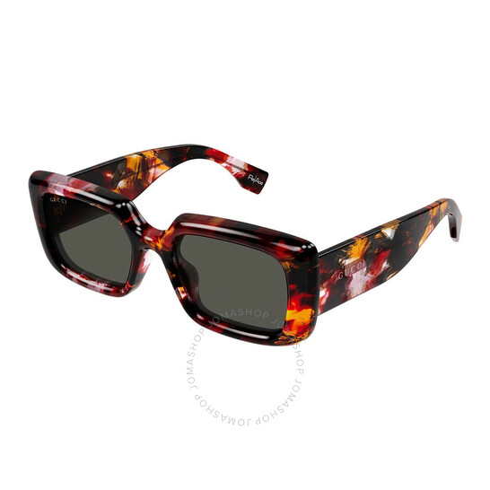 サングラス GUCCI SS25 Gucci - GG1906S - 001 (GG1906S 001) Gucci Grey Rectangular Ladies Sunglasses GG1906S 001 53