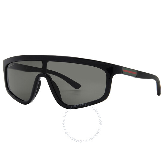 GUCCI シルトフレムサンクラス GG1736S 001 Gucci Grey Shield Unisex Sunglasses GG1736S 001 99
