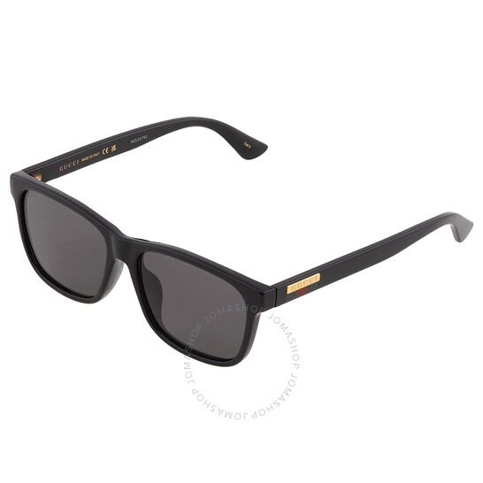 Gucci Grey Square Men's Sunglasses GG0746SA 001 57
