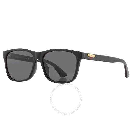 Gucci Grey Square Men's Sunglasses GG0746SA 001 57