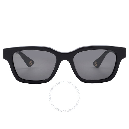 GUCCI サングラス GG1641SA-001 BLACK/GRAY ユニセックス Gucci Grey Square Men's Sunglasses GG1641SA 001 53