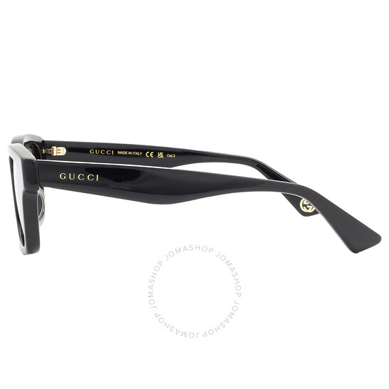 GUCCI サングラス GG1641SA-001 BLACK/GRAY ユニセックス Gucci Grey Square Men's Sunglasses GG1641SA 001 53