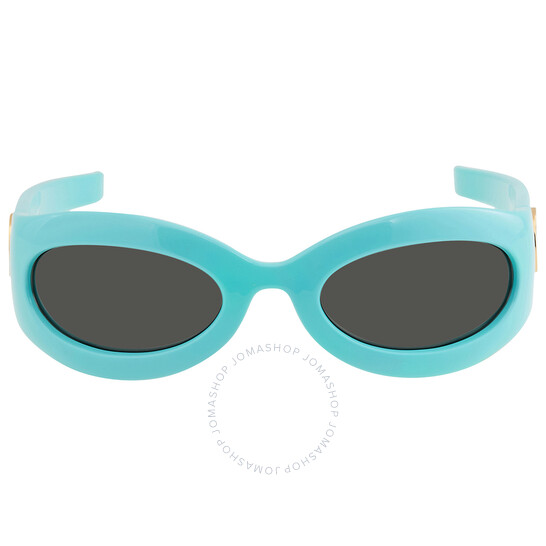 GUCCI オハルフレムサンクラス GG1247S 006 Gucci Grey Wrap Ladies Sunglasses GG1247S 006 60