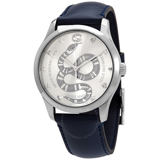 ★人気商品★GUCCI G-Timeless Quartz Silver Dial Unisex Watch Gucci G-Timeless Contemporary Steel Silver Dial Quartz