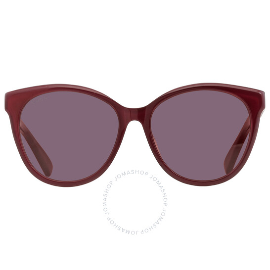Gucci Purple Cat Eye Ladies Sunglasses GG1171SK 004 57
