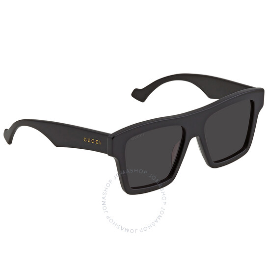 Gucci Solid Grey Square Men's Sunglasses GG0962S 005 55