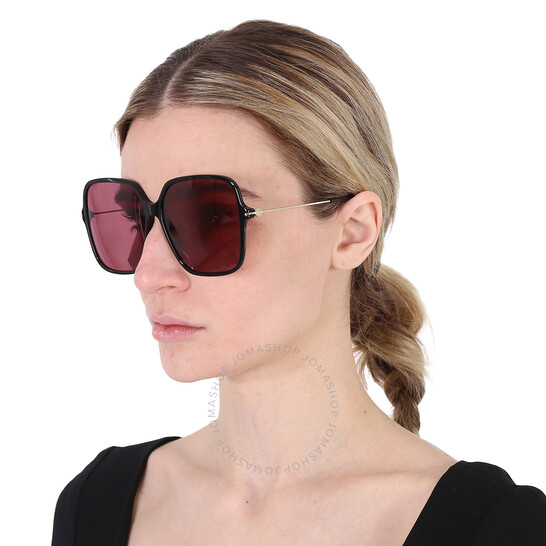 Gucci Violet Sport Ladies Sunglasses GG1267SA 003 60