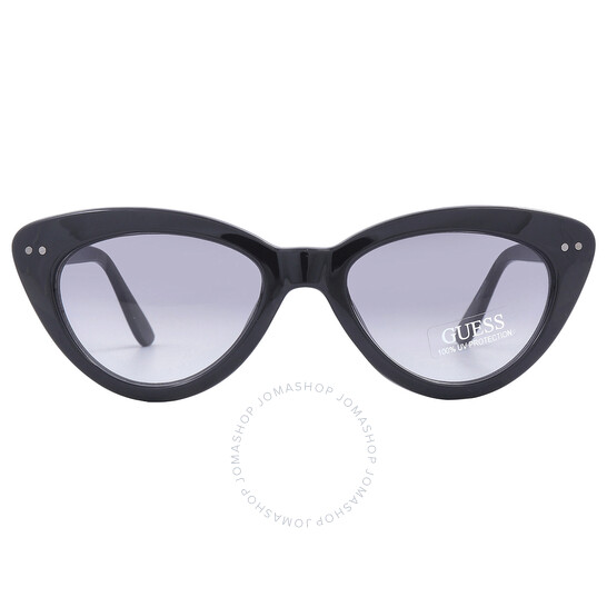 Guess Factory Smoke Gradient Cat Eye Ladies Sunglasses