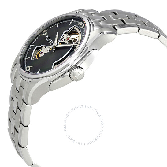 ★時代にフィット★HAMILTON Jazzmaster Grey Dial Men's Watch Hamilton Jazzmaster Open Heart Grey Dial Men's Watch