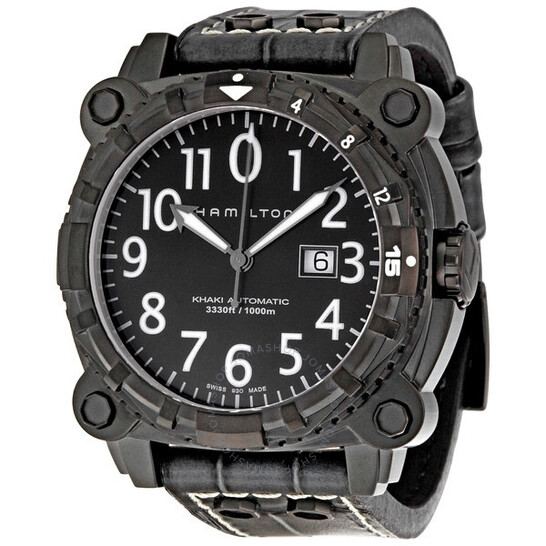Hamilton Khaki Below Zero Black Dial Automatic Men's Watch