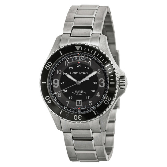 Hamilton Khaki King Scuba Automatic Black Dial Men s Watch H64515133