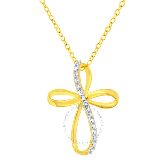 Haus Of Brilliance 10K Yellow Gold Plated .925 Sterling