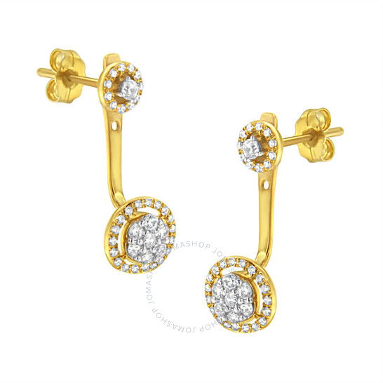 Haus Of Brilliance 14K Yellow Gold Plated .925 Sterling