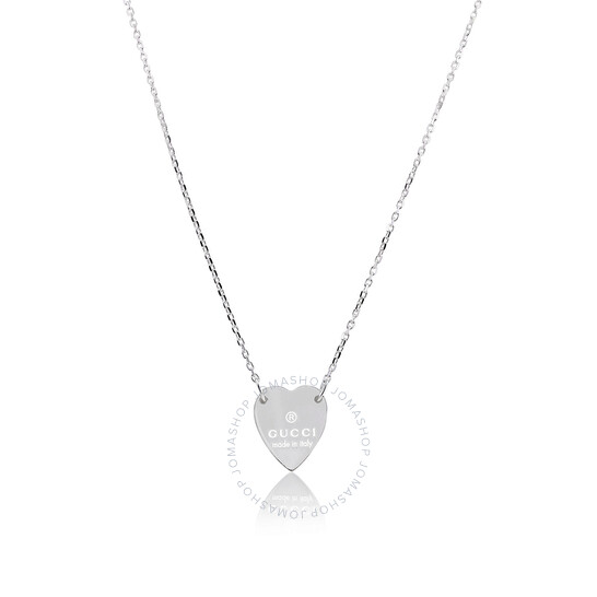 Gucci Heart necklace with Gucci trademark YBB223512001