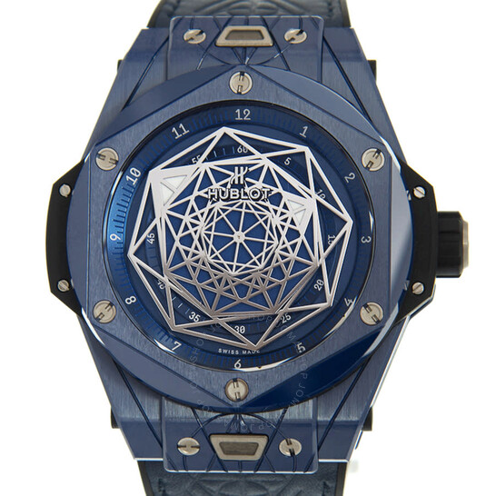 Hublot Big Bang Sang Bleu Blue Dial Men's Watch 415.EX.7179