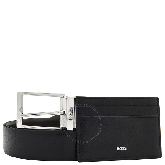 ベルト BOSS Woman Belt Black 50522662 001 BOSS（HUGO BOSS） ベルト BOSSロゴループ レザーベルト