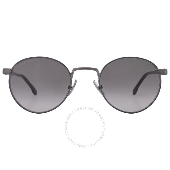 Hugo Boss Grey Gradient Round Men's Sunglasses BOSS 1047/IT