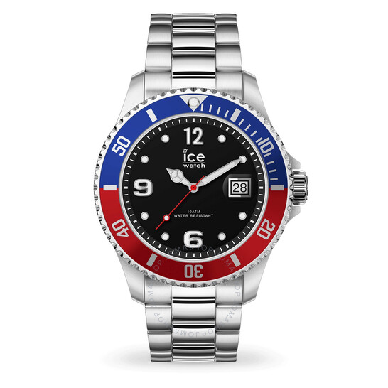 Ice-Watch Quartz Black Dial Pepsi Bezel Unisex Watch 016545
