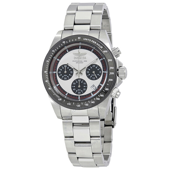 Invicta Speedway Chronograph Silver Dial Men's Watch 23121