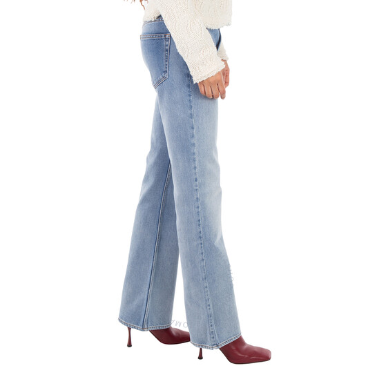 Isabel Marant Etoile Belvira Flared Jeans, Brand Size 32 (US