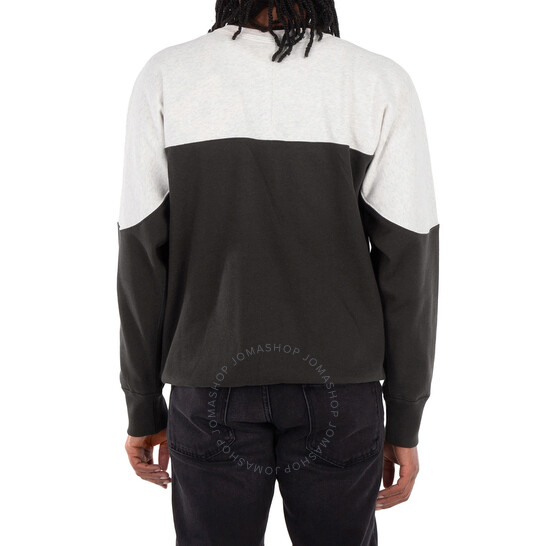 ISABEL MARANT｜SWEATSHIRTS (HOWLEY (SW0031HA B1M19H 10YW Isabel Marant Men's Faded Black Howley Logo Printed
