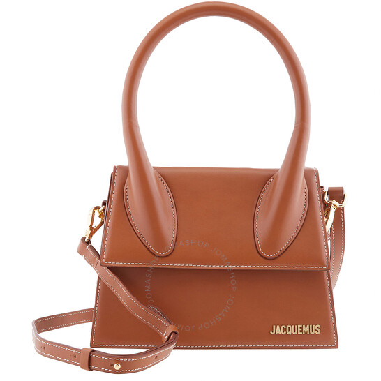 Jacquemus Brown Leather Le Grand Chiquito Handbag 213BA003