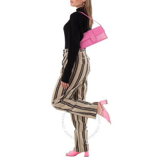 ★JACQUEMUS★ Le Bambino Long Shoulder Bag Pink 221BA0133060 Jacquemus Le Bambino Long Shoulder Bag | Pink | FARFETCH