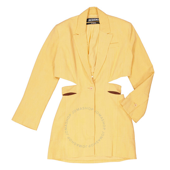 ジャックムス Jacquemus La Robe Bari Mini Dress Beige Le Chouchou 'La Robe Bari' Minidress by JACQUEMUS on Sale