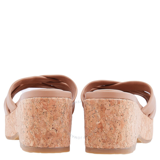 Jimmy Choo Biscuit Maribou 50 Sandals, Brand Size 40 ( US