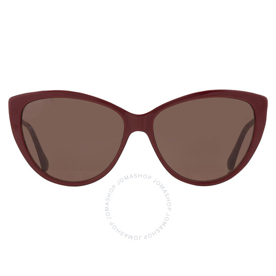 Jimmy Choo Brown Cat Eye Ladies Sunglasses RYM/S 01GR/70 60