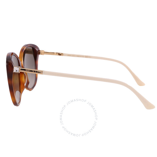 Jimmy Choo Brown Gradient Cat Eye Ladies Sunglasses ALY/F/S