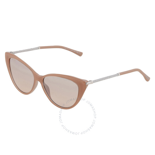Jimmy Choo Brown Gradient Cat Eye Ladies Sunglasses ALY/F/S