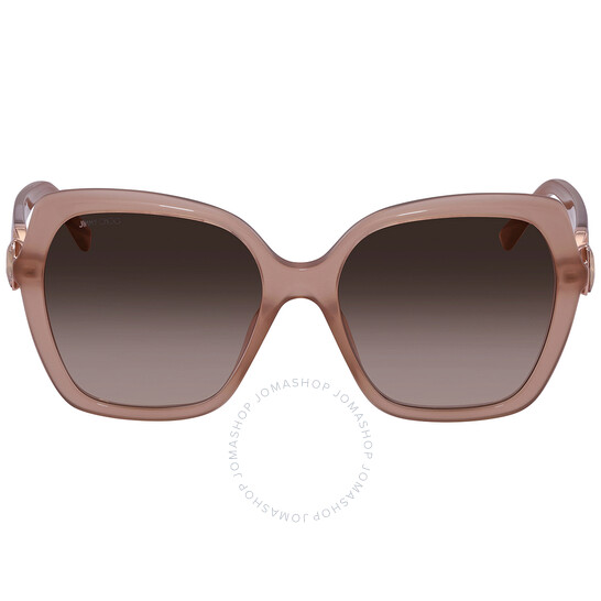JIMMY CHOO スクエアフレムサンクラス MANONGS KB7FF Jimmy Choo Grey Shaded Butterfly Ladies Sunglasses MANON/G/S