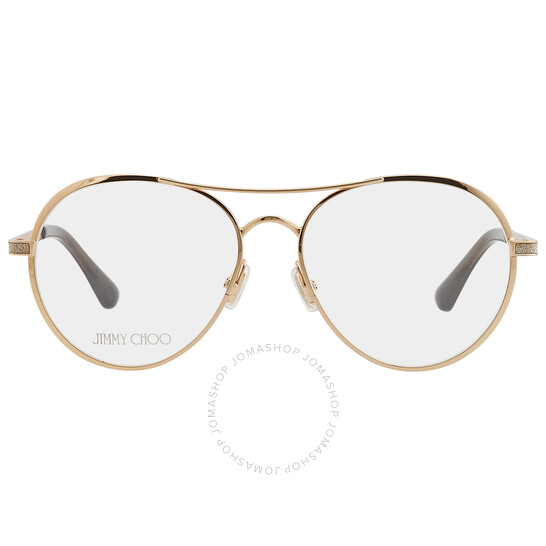 JIMMY CHOO ラウントフレムメカネ JC229 YB7 Jimmy Choo JCH Jc227 Eyeglasses 0FWM Nude - Walmart.com