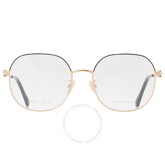 Jimmy Choo Demo Square Ladies Eyeglasses JC305/G 02M2 55